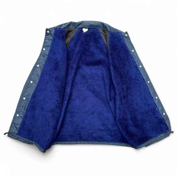 True Vintage Navy Blue Coast Guard USCGC Diligence Coaches Jacket USA Made Coat - Picture 4 of 11